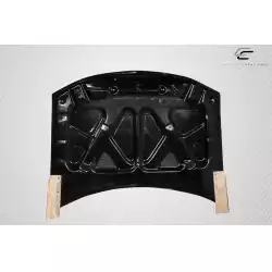 2006-2010 Dodge Charger Demon Look Hood - 1 Piece image - 14