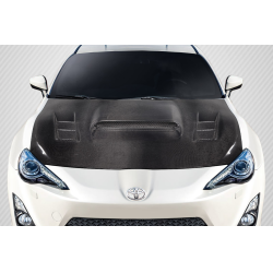 2013-2020 Scion FR-S Toyota 86 Subaru BRZ Carbon Creations STI Look Hood - 1 Piece image - 9