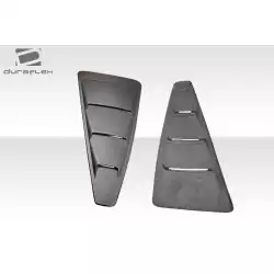 2015-2023 Ford Mustang MPX Rear Window Scoops - 2 Piece (S) image - 9