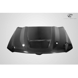 2019-2025 Dodge Ram 1500 Carbon Creations SRT Ram Air Hood - 1 Piece image - 9