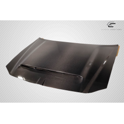 2005-2007 Dodge Magnum Carbon Creations Demon Look Hood - 1 Piece image - 10