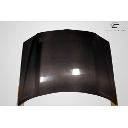 2005-2007 Dodge Magnum Carbon Creations Demon Look Hood - 1 Piece image - 14