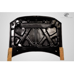 2005-2007 Dodge Magnum Carbon Creations Demon Look Hood - 1 Piece image - 15