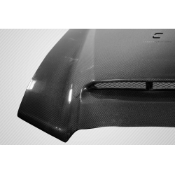 2011-2014 Dodge Charger Carbon Creations Demon Look Hood - 1 Piece image - 13