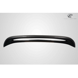 2010-2013 Mazda 3 Carbon Creations Turbo Look Rear Roof Wing Spoiler - 1 Piece image - 8