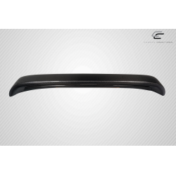 2010-2013 Mazda 3 Carbon Creations Turbo Look Rear Roof Wing Spoiler - 1 Piece image - 9