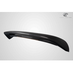 2010-2013 Mazda 3 Carbon Creations Turbo Look Rear Roof Wing Spoiler - 1 Piece image - 10