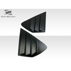 2018-2023 Subaru XV Crosstrek Duraflex Fennec Outdoors Edition Rear Window Scoops - 2 Piece image - 13