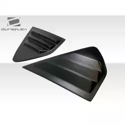 2018-2023 Subaru XV Crosstrek Fennec Outdoors Edition Rear Window Scoops - 2 Piece image - 14