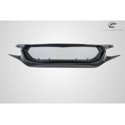 2016-2021 Honda Civic Carbon Creations Type JS Grille - 1 Piece image - 10