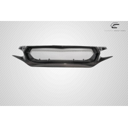 2016-2021 Honda Civic Carbon Creations Type JS Grille - 1 Piece image - 11