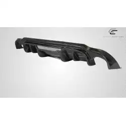 2014-2017 Infiniti Q50 Lightspeed Rear Diffuser - 1 Piece (S) image - 11