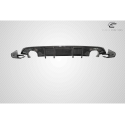 2017-2022 Infiniti Q60 Carbon Creations J Spec Rear Diffuser - 3 Piece image - 14