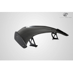 2014-2023 Porsche Cayman 718 Carbon Creations GT4 Look Rear Wing Spoiler - 3 Piece image - 16