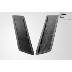 Universal Race Hood Louver Vents - 2 Piece image - 14