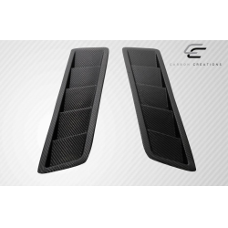 Universal Carbon Creations Race Hood Louver Vents - 2 Piece image - 15