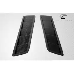 Universal Race Hood Louver Vents - 2 Piece image - 15