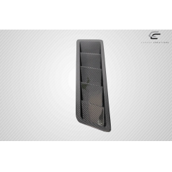 Universal Carbon Creations Race Hood Louver Vents - 2 Piece image - 16