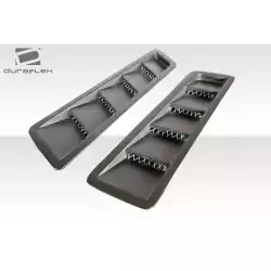 Universal Race Hood Louver Vents - 2 Piece image - 11