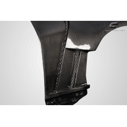 2003-2008 Nissan 350Z Z33 Carbon Creations AMS GT2 Front Fenders (+12mm) - 2 Piece image - 22