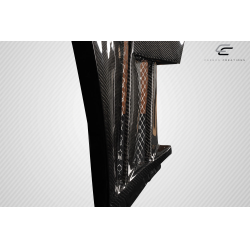 2003-2008 Nissan 350Z Z33 Carbon Creations AMS GT2 Front Fenders (+12mm) - 2 Piece image - 23