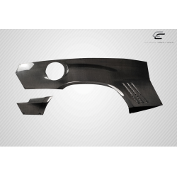 2010-2015 Chevrolet Camaro Carbon Creations RBS Wide Body Rear Fender Flares - 4 Piece image - 14