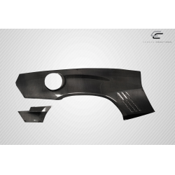 2010-2015 Chevrolet Camaro Carbon Creations RBS Wide Body Rear Fender Flares - 4 Piece image - 21