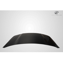 2011-2022 Jeep Grand Cherokee Carbon Creations Demon Look Hood - 1 Piece image - 13