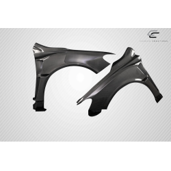 2015-2021 Subaru WRX STI Carbon Creations VRS Front Fenders - 2 Piece image - 9