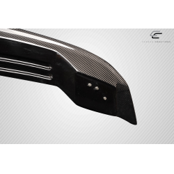 2015-2023 Ford Mustang Carbon Creations GT500 Look Rear Wing Spoiler - 1 Piece image - 19
