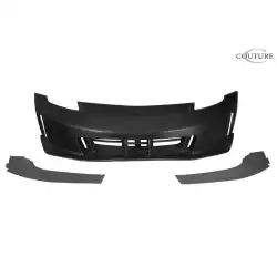 2003-2008 Nissan 350Z Z33 Polyurethane N-3 Front Bumper - 1 Piece image - 10