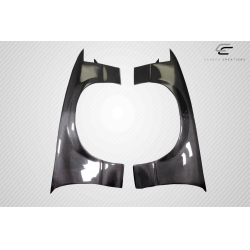 1989-1994 Nissan 240SX S13 Carbon Creations K Power Style Front Fenders (+50mm)  - 2 Piece image - 12