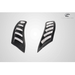 2003-2008 Nissan 350Z Z33 Carbon Creations N Spec Fender Vents - 2 Piece image - 14