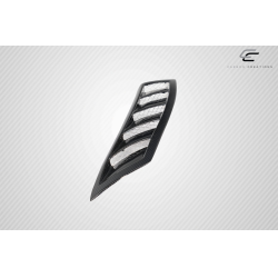 2003-2008 Nissan 350Z Z33 Carbon Creations N Spec Fender Vents - 2 Piece image - 15