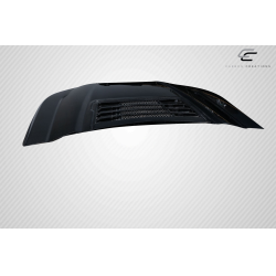 2019-2023 Ford Ranger Carbon Creations Raptor Look Hood - 1 Piece image - 15