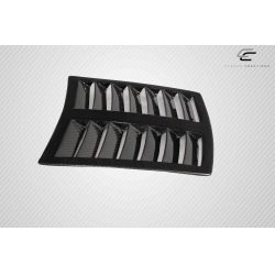 2003-2006 Nissan 350Z Z33 Carbon Creations GT1 Hood Vents - 3 Piece image - 24