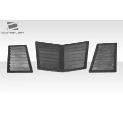 2005-2013 Chevrolet Corvette C6 GT1 Hood Vents - 3 Piece image - 7