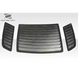 2015-2017 Ford Mustang GT1 Hood Vents - 3 Piece image - 6