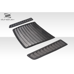 2013-2014 Ford Mustang Duraflex GT1 Hood Vents - 3 Piece image - 7