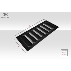 Universal Duraflex GT1 Hood Vents - 2 Piece image - 9