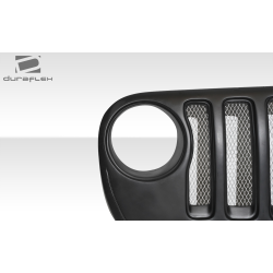 2007-2018 Jeep Wrangler Duraflex JK JL Look Grille - 1 Piece image - 14
