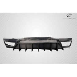 2020-2025 Chevrolet Corvette C8 Carbon Creations Gran Veloce Rear Diffuser - 1 Piece image - 11