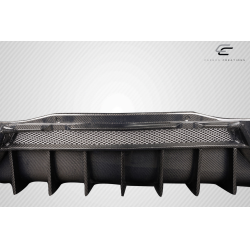 2020-2025 Chevrolet Corvette C8 Carbon Creations Gran Veloce Rear Diffuser - 1 Piece image - 16