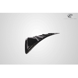 2020-2025 Chevrolet Corvette C8 Carbon Creations Gran Veloce Front Fender Vents - 2 Piece image - 14