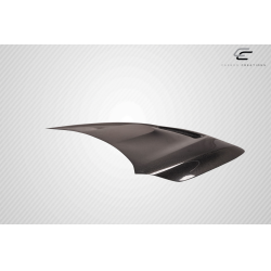 2017-2022 Infiniti Q60 Carbon Creations GTS Look Hood - 1 Piece image - 15