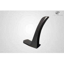 2018-2023 Ford Mustang Carbon Creations Z1 Front Lip Spoiler Air Dam - 2 Pieces ( Performance model ) image - 11