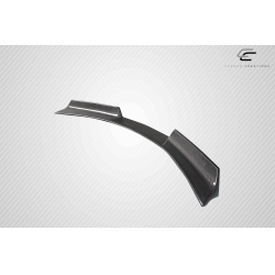 2020-2025 Chevrolet Corvette C8 Carbon Creations Gran Veloce Wicker Bill Rear Wing Spoiler - 1 Piece image - 13