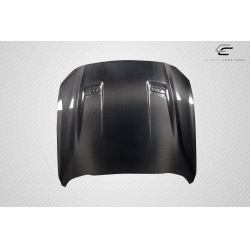 2018-2023 Ford Mustang Carbon Creations OEM Look Hood - 1 Piece image - 7