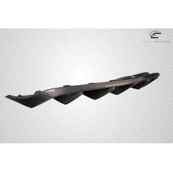 2014-2016 Porsche Cayman Carbon Creations Motox Rear Diffuser - 3 Pieces image - 13