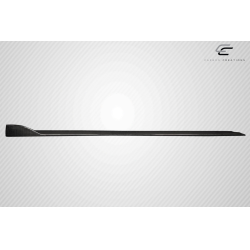 2014-2016 Porsche Cayman Carbon Creations Motox Side Skirt Rocker Panel Splitters - 2 Pieces image - 8